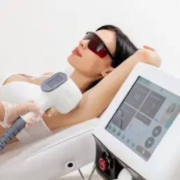 Women receiving Laser Hair Removal in Greenwood Village, CO