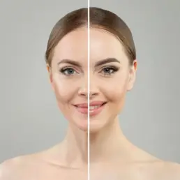 Tetra CoolPeel CO2 Laser before and after skin treatment in Greenwood Village, CO